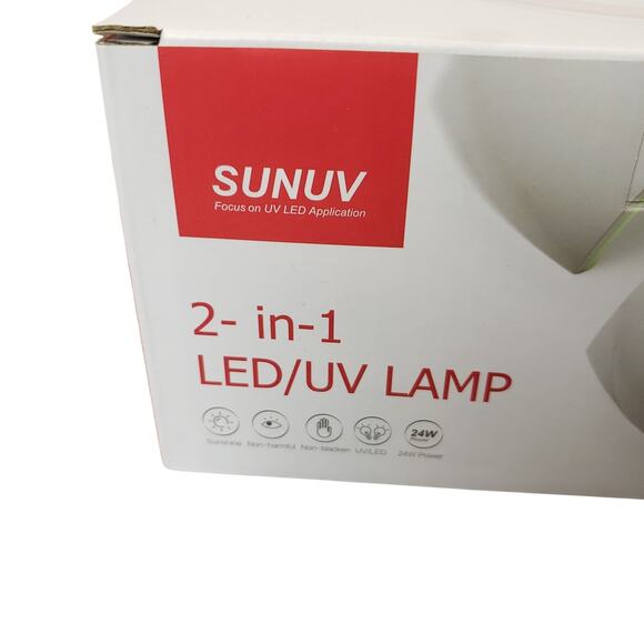Sunuv Sunshine Nails UV Nail Lamp Sun 9C 2 in 1 Led/UV Lamp NIB - Picture 2 of 8